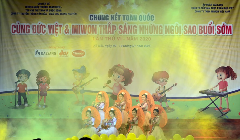 Cuộc thi Chung kết Toàn quốc “ Cùng Đức Việt & Miwon thắp sáng những Ngôi sao buổi sớm:”Lần thứ VI – 2020 -0