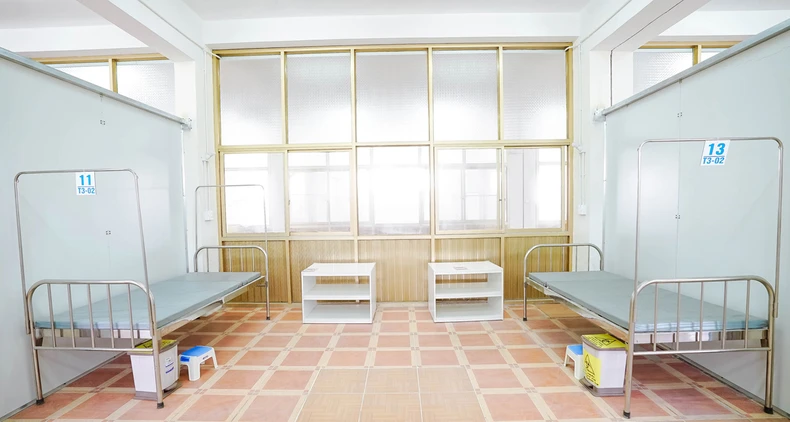 Những hình ảnh đầu tiên của Bệnh viện dã chiến số 3 Hải Dương -0