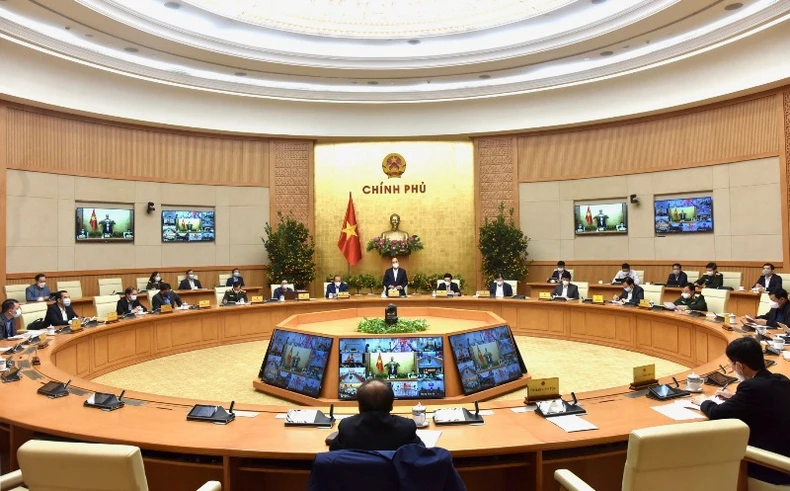 Thường trực Chính phủ họp ứng phó dịch Covid-19 -0