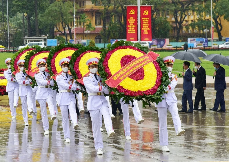 Lãnh đạo Đảng, Nhà nước vào Lăng viếng Chủ tịch Hồ Chí Minh nhân dịp Tết Nguyên đán Tân Sửu -0