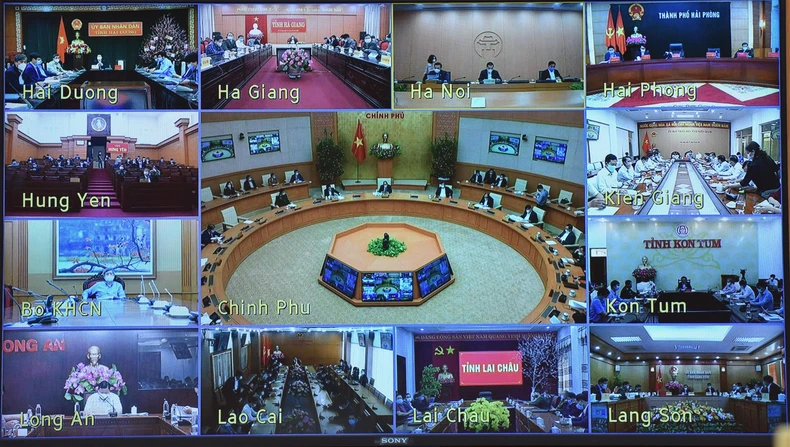 Thường trực Chính phủ họp ứng phó Covid-19 -0