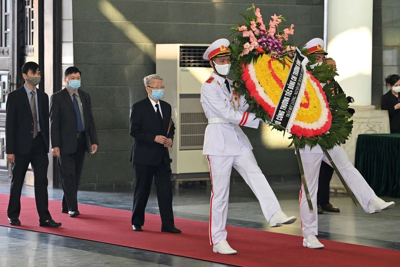 Lãnh đạo Đảng, Nhà nước viếng đồng chí Trương Vĩnh Trọng -0