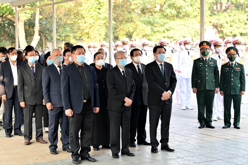 Lãnh đạo Đảng, Nhà nước viếng đồng chí Trương Vĩnh Trọng -0