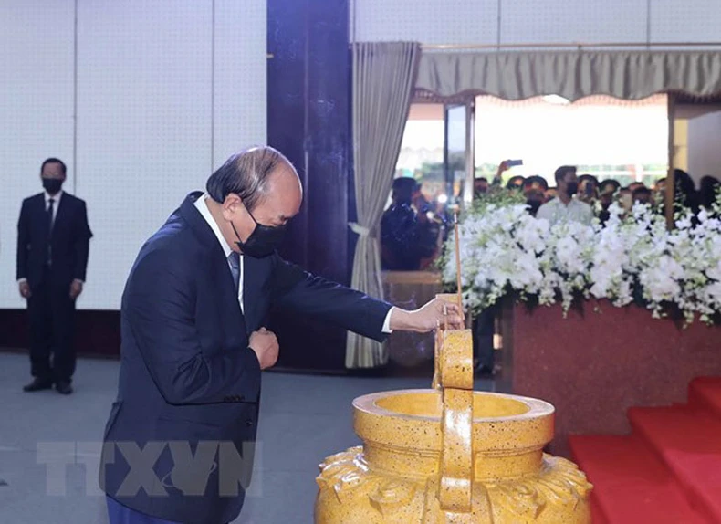 Lễ tang trọng thể nguyên Phó Thủ tướng Trương Vĩnh Trọng -0