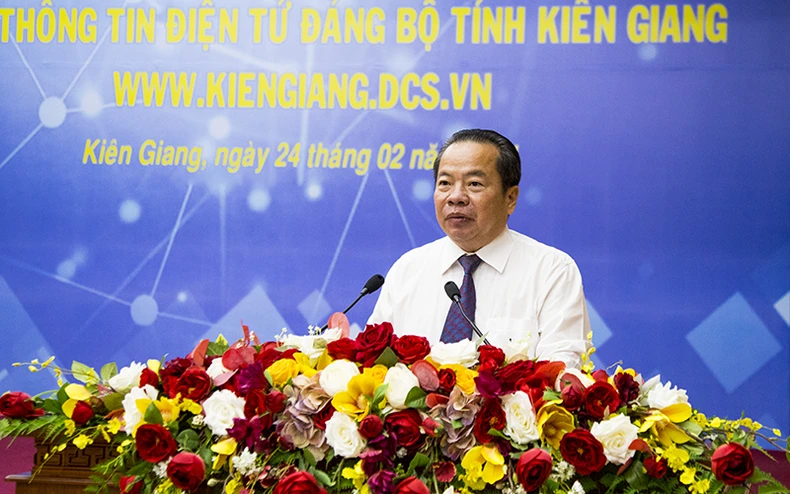 Thành lập Cổng thông tin điện tử Đảng bộ tỉnh Kiên Giang -0