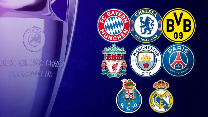 Vòng tứ kết Champions League: Ngoại hạng Anh vượt trội, siêu tân tinh thăng hoa -0