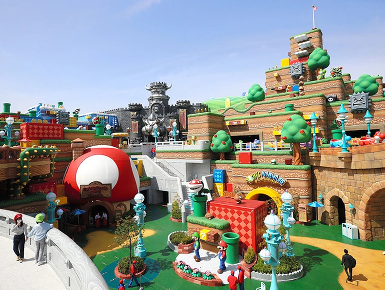 Điều gì hấp dẫn bên trong công viên chủ đề Mario ở Nhật Bản? -0