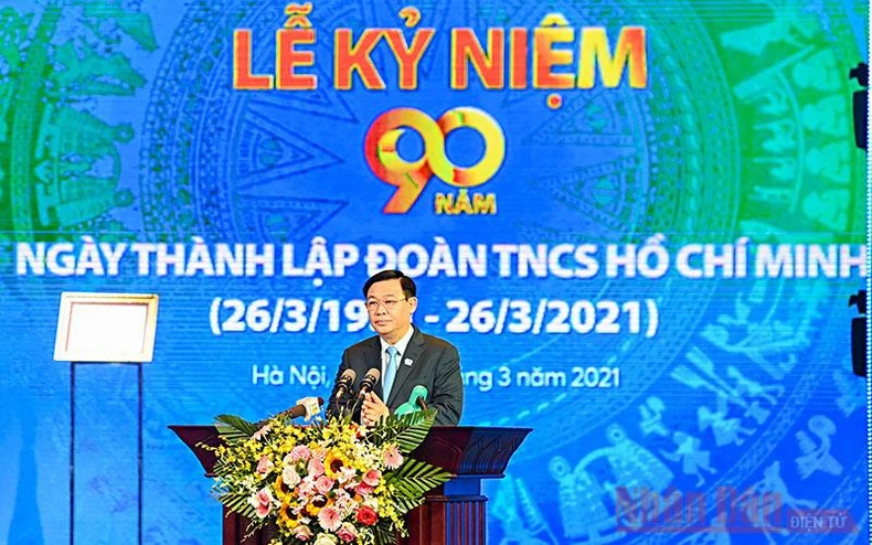 Thành đoàn Hà Nội đón nhận Huân chương Lao động hạng Nhất -0