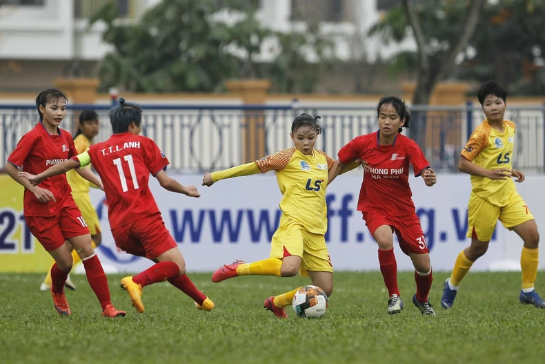 Than Khoáng sản Việt Nam vô địch lượt đi Giải nữ U19 VĐQG 2021 -0