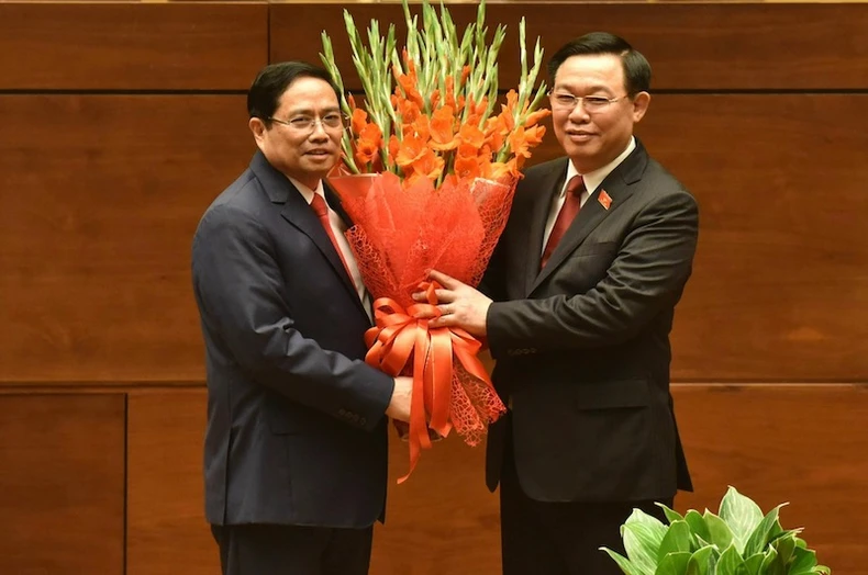 Đồng chí Phạm Minh Chính tuyên thệ nhậm chức Thủ tướng Chính phủ -0