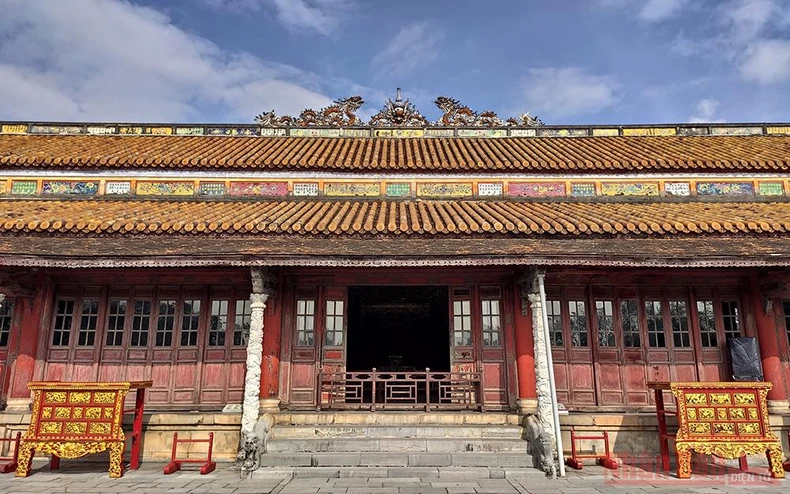 Bộ Văn hóa, Thể thao và Du lịch: Bảo quản và phục chế nguyên vẹn tối đa Điện Thái Hòa -0