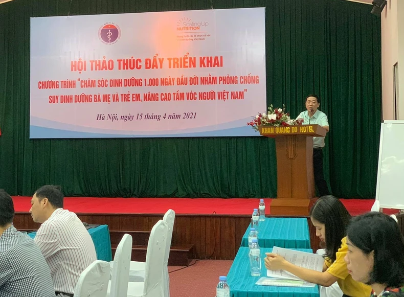 Đẩy nhanh tốc độ giảm suy dinh dưỡng thấp còi của trẻ -0