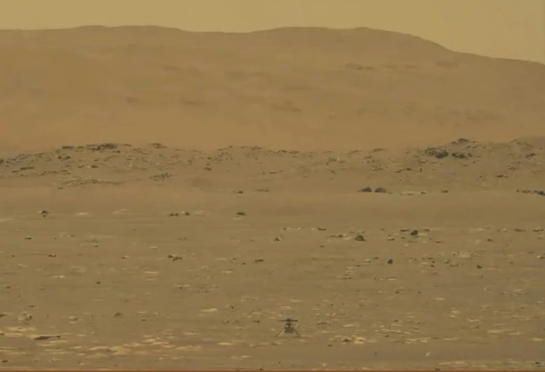 NASA tạo nên lịch sử với chuyến trực thăng đầu tiên cất cánh trên sao Hỏa -0