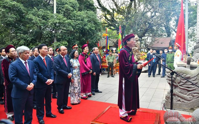 Tổ chức trọng thể Lễ Dâng hương tưởng niệm các Vua Hùng -0