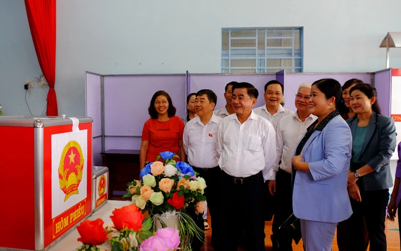 Bình Phước chuẩn bị tốt công tác bầu cử -0