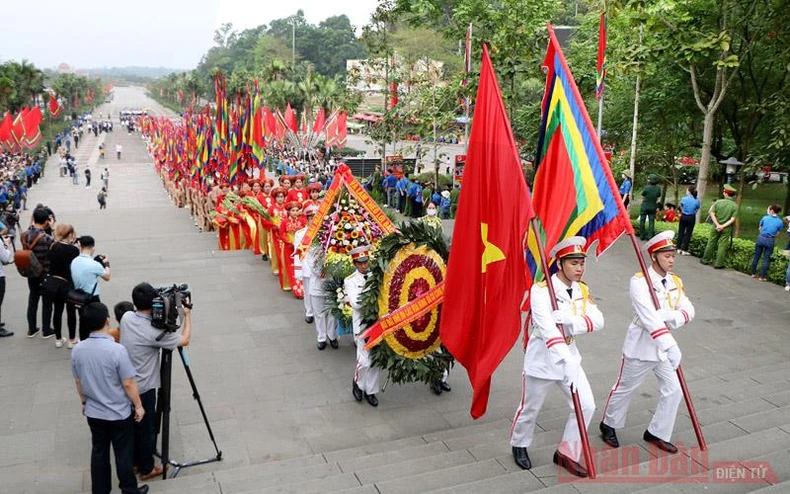 Tổ chức trọng thể Lễ Dâng hương tưởng niệm các Vua Hùng -0
