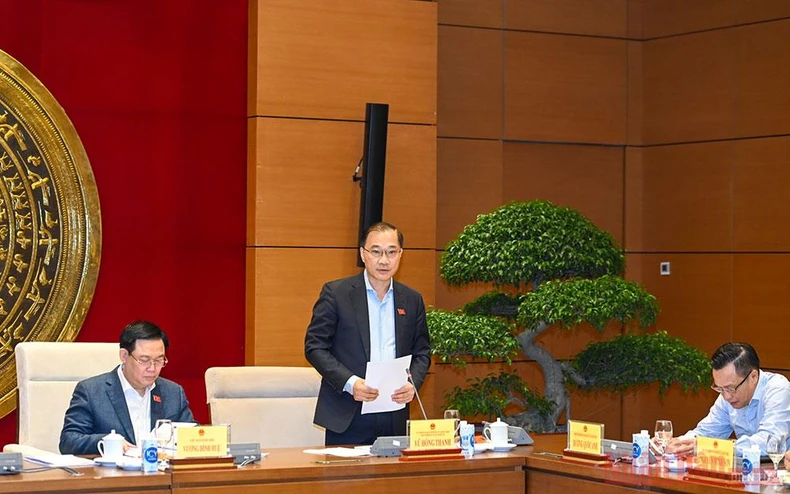 Chủ tịch Quốc hội làm việc với Thường trực Ủy ban Kinh tế; Ủy ban Khoa học, Công nghệ và Môi trường -0