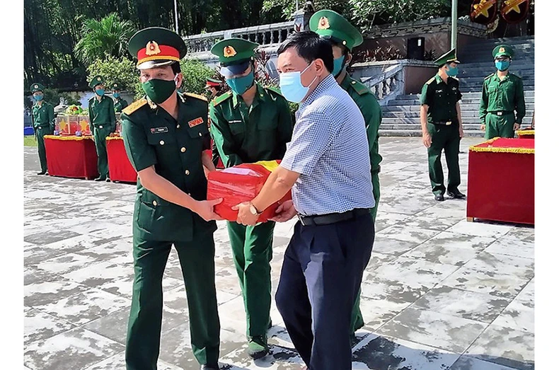 Nghệ An và Thanh Hóa truy điệu và an táng 110 liệt sĩ hy sinh tại Lào -0