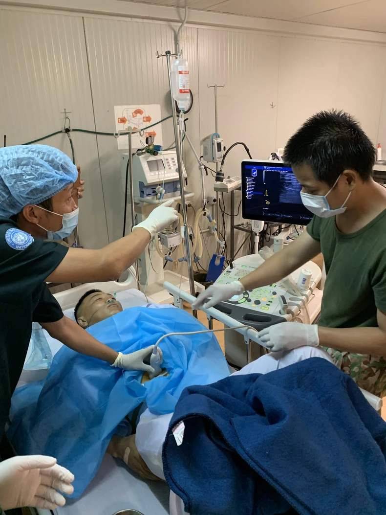 Thực hiện thành công giảm đau sau mổ tại Bệnh viện dã chiến tại Nam Sudan -0