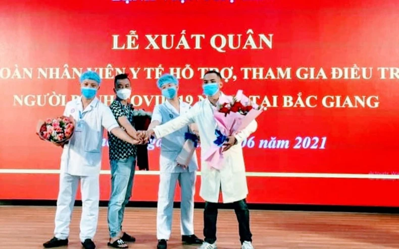 Chi viện nhân lực y tế cho Bắc Ninh, Bắc Giang -0