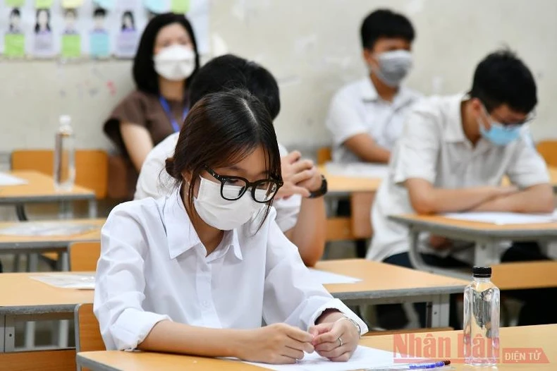 Hà Nội bắt đầu kỳ thi tuyển sinh lớp 10 trong điều kiện đặc biệt -0