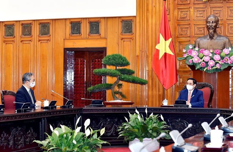 Thủ tướng Phạm Minh Chính tiếp Đại sứ Nhật Bản tại Việt Nam Yamada Takio -0