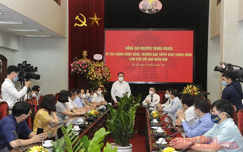 Xây dựng Báo Nhân Dân thành cơ quan báo chí mẫu mực và nhân văn hàng đầu của Đảng, Nhà nước -0
