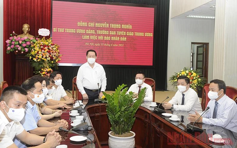 Xây dựng Báo Nhân Dân thành cơ quan báo chí mẫu mực và nhân văn hàng đầu của Đảng, Nhà nước -0