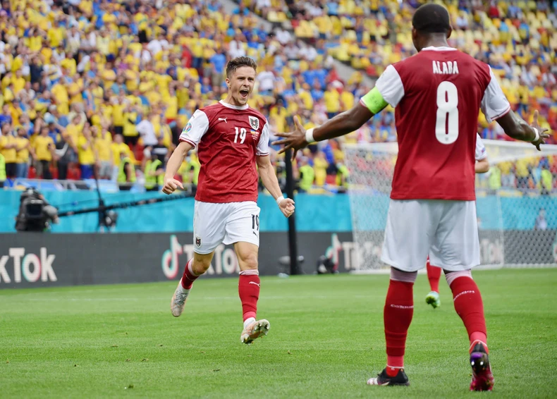 Đội tuyển Áo vượt mặt Ukraine để giành vé vào vòng 1/8 -0