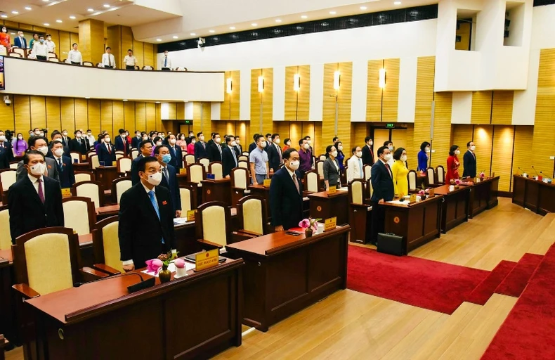 Kỳ họp thứ nhất Hội đồng nhân dân thành phố Hà Nội khóa 16 -0