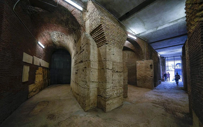 Đấu trường Colosseum mở cửa phần ngầm đón du khách thăm quan -0