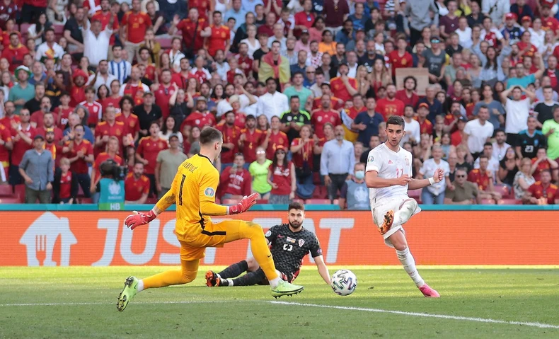 Cận cảnh bữa tiệc tám bàn thắng đưa Tây Ban Nha vào tứ kết Euro 2020 -0
