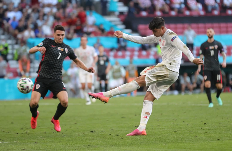Cận cảnh bữa tiệc tám bàn thắng đưa Tây Ban Nha vào tứ kết Euro 2020 -0
