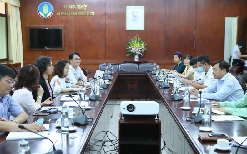 Hợp tác quản lý rủi ro thiên tai, nước sạch nông thôn -0