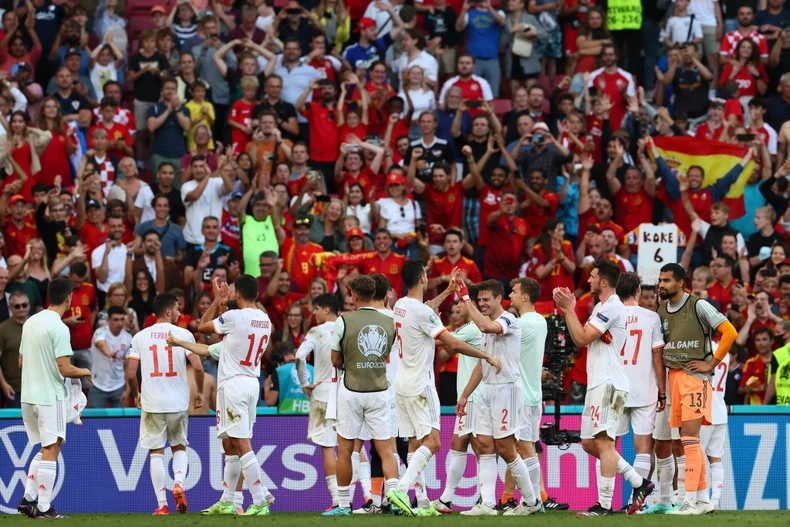 Cận cảnh bữa tiệc tám bàn thắng đưa Tây Ban Nha vào tứ kết Euro 2020 -0