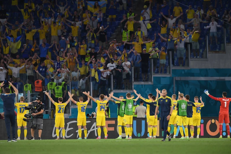 Những hình ảnh ấn tượng tại tứ kết EURO 2020 -1