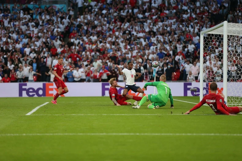 Nhìn lại chiến thắng lịch sử đưa Anh vào chung kết EURO 2020 -0