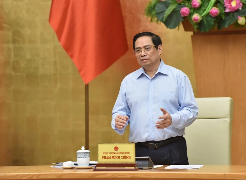Thủ tướng chủ trì họp trực tuyến ứng phó dịch Covid-19 tại TP Hồ Chí Minh -0