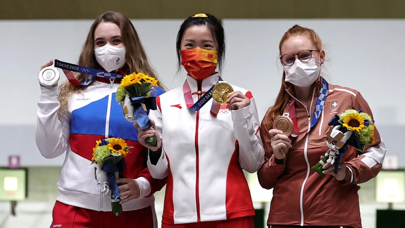 Xạ thủ Trung Quốc giành huy chương vàng đầu tiên của Olympic Tokyo 2020 -0