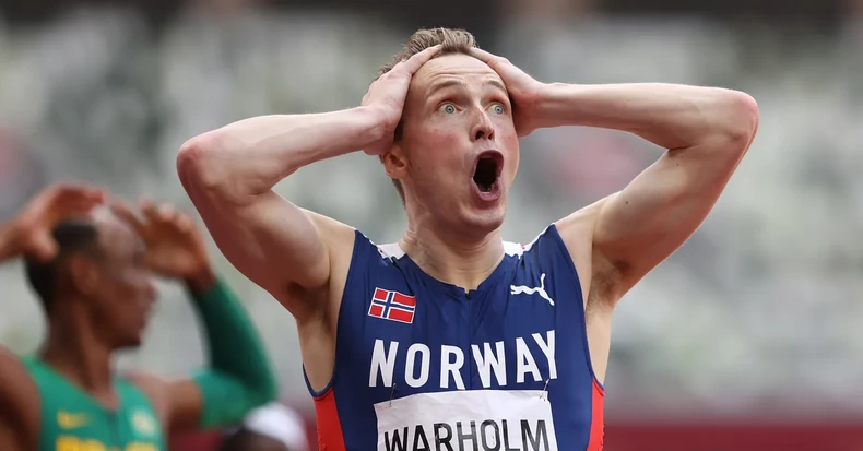 Karsten Warholm đi vào lịch sử trên đường chạy 400m vượt rào nam -0