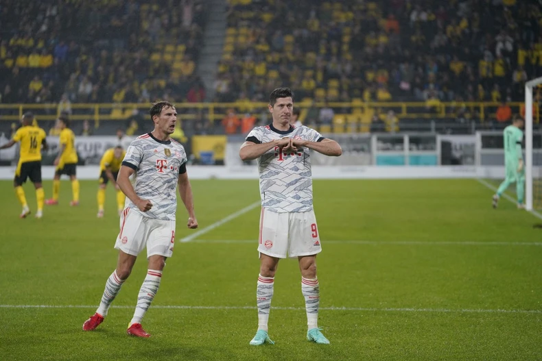 Lewandowski lập cú đúp, Bayern đoạt Siêu cúp Đức -0