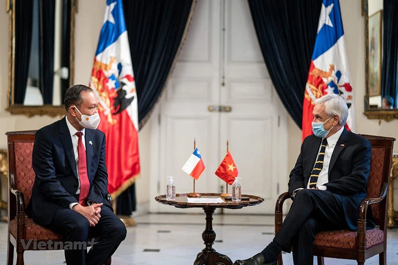 Đại sứ Việt Nam tại Chile trình Ủy nhiệm thư -0