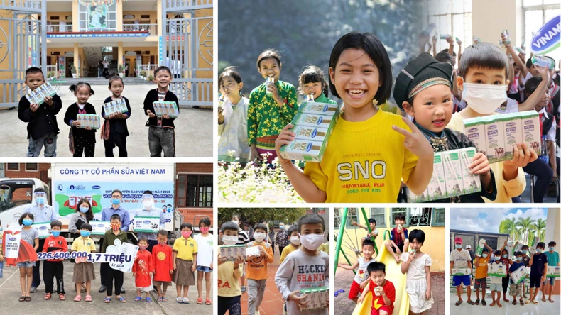 Vinamilk tiếp tục lan tỏa thông điệp