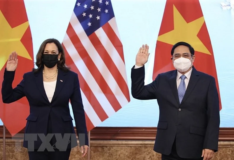 Thủ tướng tiếp Phó Tổng thống Hoa Kỳ Kamala Harris -0