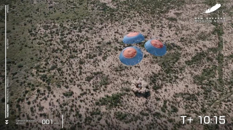 Blue Origin phóng thành công tàu thử nghiệm khoa học để đổ bộ lên mặt trăng -0