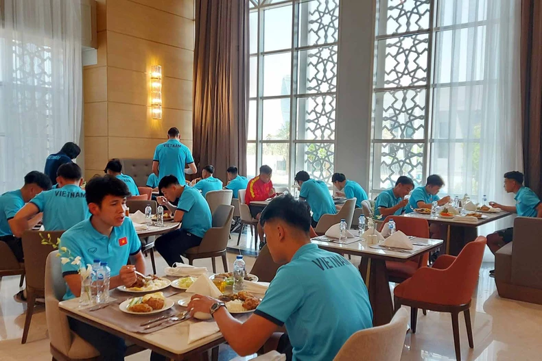Đội tuyển Việt Nam đã có mặt ở Saudi Arabia -0
