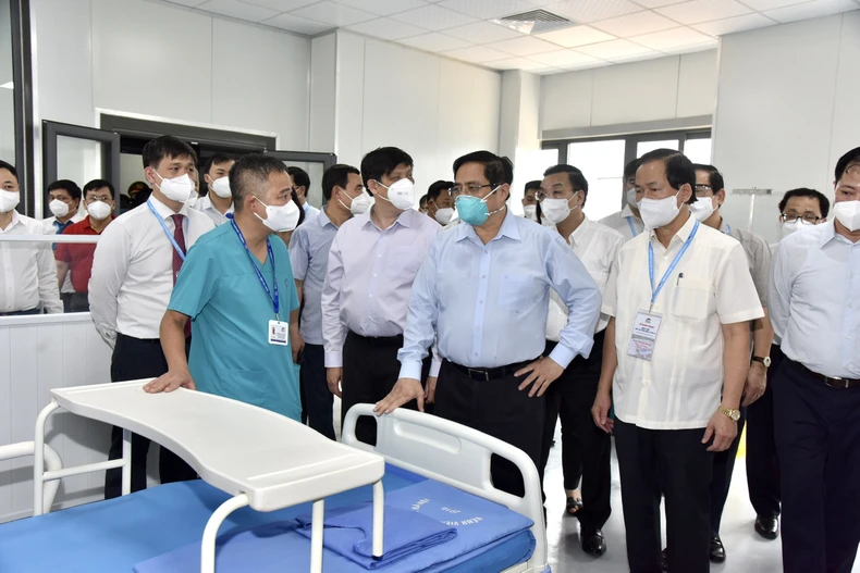 Bệnh viện điều trị người bệnh Covid-19 tại Hà Nội hoàn thành sau một tháng xây dựng -0