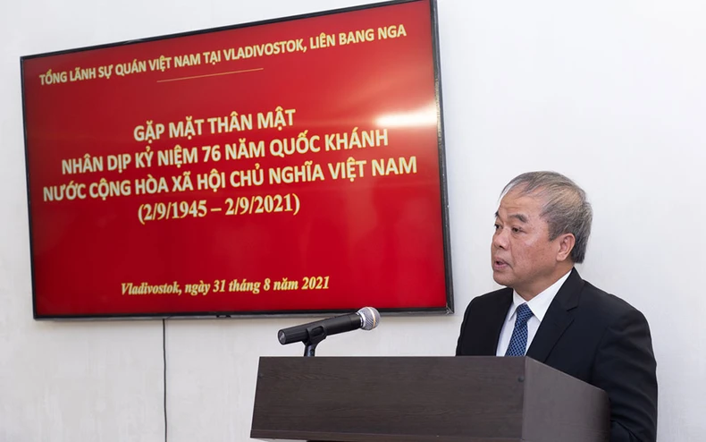 Kỷ niệm 76 năm Ngày Quốc khánh 2/9 tại TP Vladivostok (LB Nga) -0