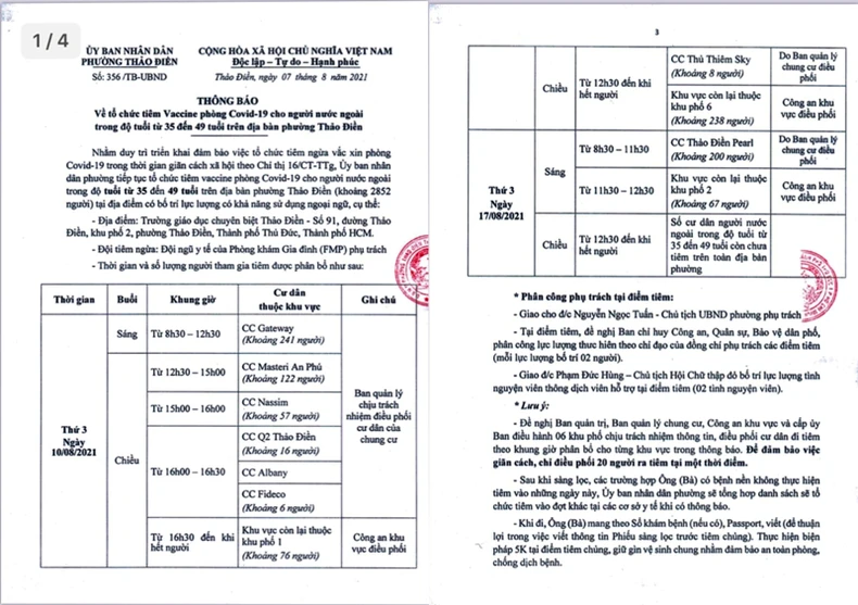 Tiêm chủng vaccine Covid-19: Không phân biệt người Việt Nam hay nước ngoài -0