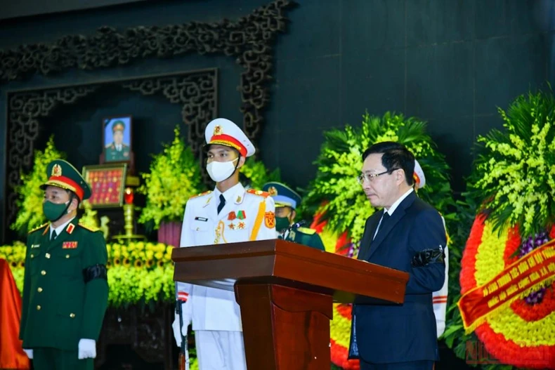 Cử hành trọng thể Lễ tang Đại tướng Phùng Quang Thanh -0